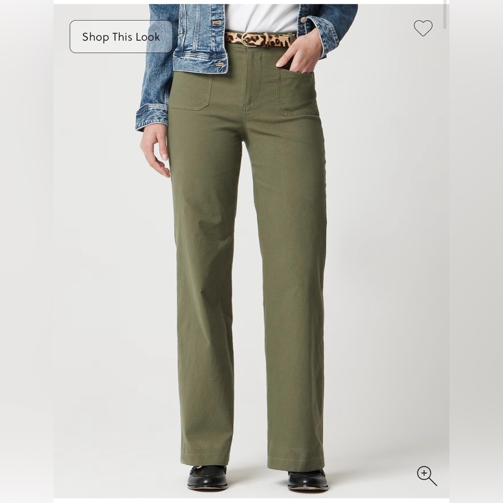 J.Crew Factory Lizzie pants in Distressed Fatigue
